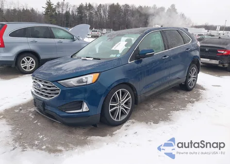 2020 Ford Edge Titanium из США, поврежденный, VIN 2FMPK4K96LBB25935